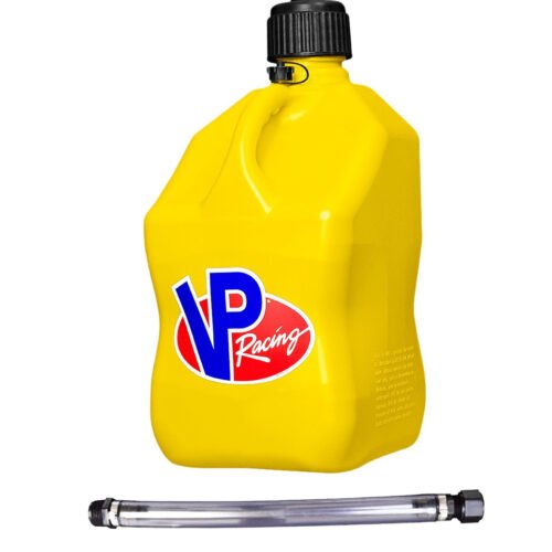 Motorsports Jug 5.5 Gal Yellow Square w/Hose