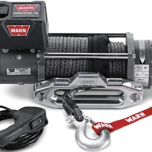 M8000-S Winch with Syhthetic Rope 8000#