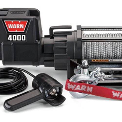 DC4000 Winch 4000lb w/Roller Fairlead