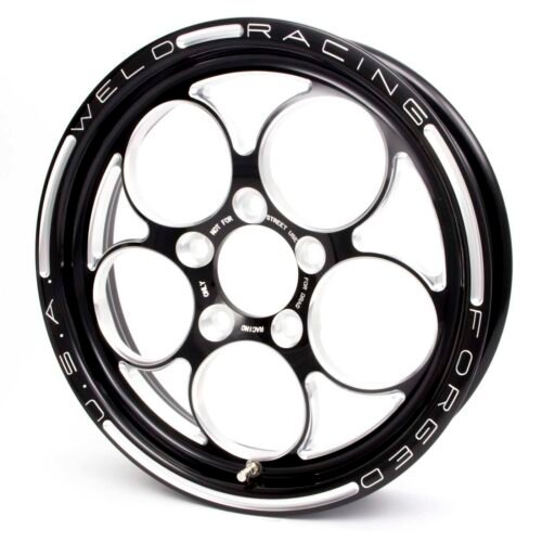 Magnum PRO 15×4 1pc Wheel 5×4.5 2.25BS Blk