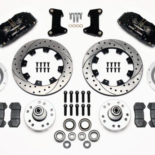 Front Disc Brake Kit 74- 78 12.19in Drilled Rotor