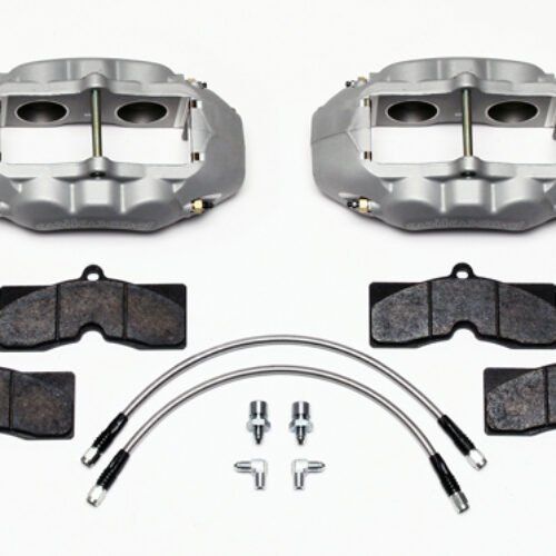 Front Brake Kit 65-82 Corvette Clear Anodized