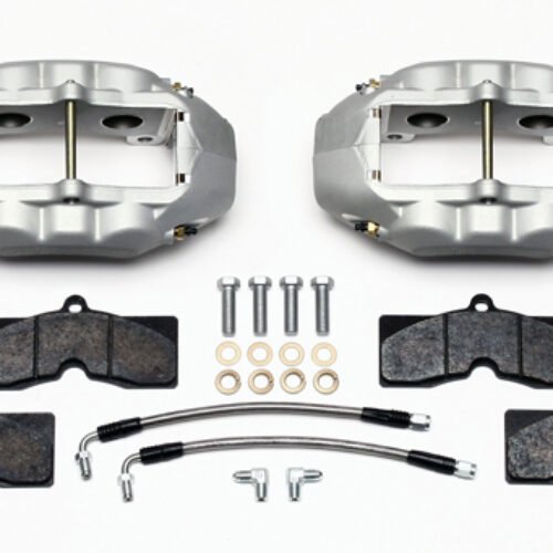 Rear Brake Kit 65-82 Corvette Clear Anodized