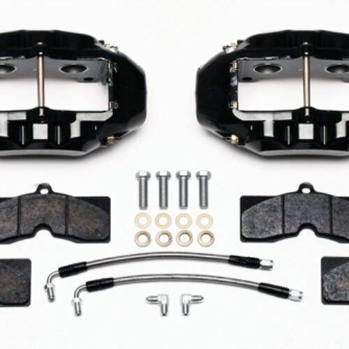 Rear Brake Kit 65-82 Corvette Black Caliper