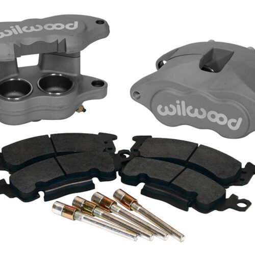 Front Caliper Kit D52 / Big GM  Natural Anodized