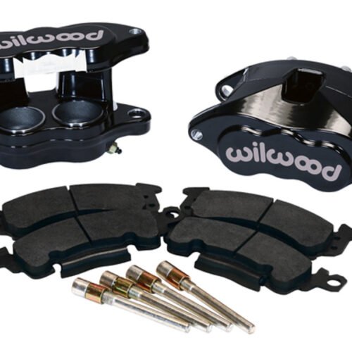 Front Caliper Kit D52 / Big GM Blk Powdercoat