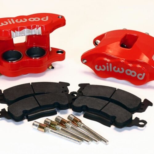 Front Caliper Kit D52 / Big GM Red Powdercoat