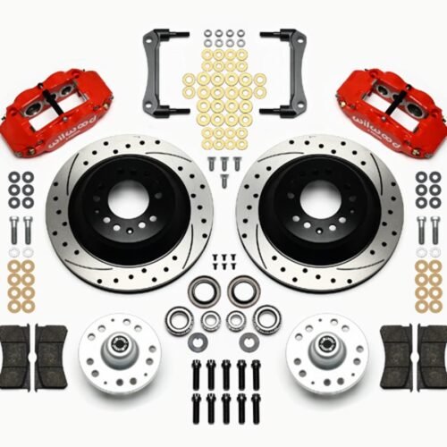 Front Disc Brake Kit Blk 70-78 Camaro/Nova 12.88