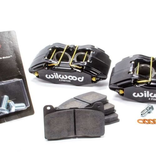 Caliper & Pad Kit Front Honda/Acura Black