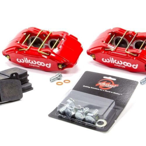 Caliper & Pad Kit Front Honda/Acura Red