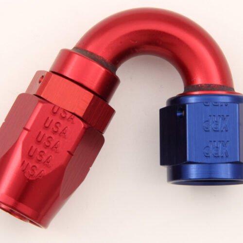 #12 150 Deg Dbl Swivel Hose End