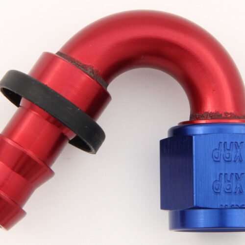 #12 150 Deg Push-On Hose End