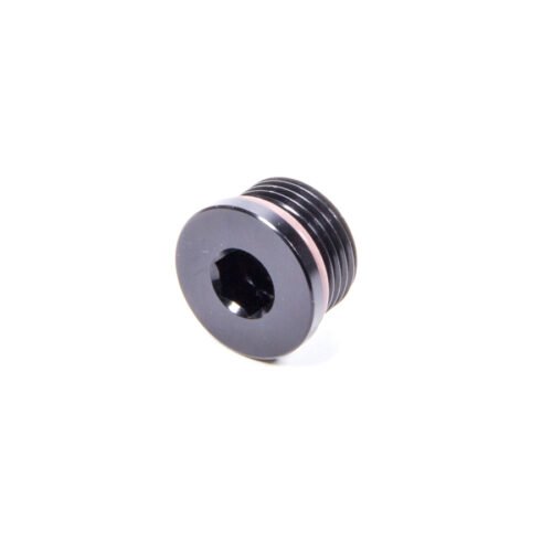 -10 ORB Internal Hex Port Plug Alum. – Black