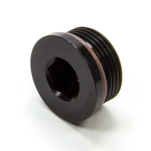 -16 ORB Internal Hex Port Plug Alum. – Black