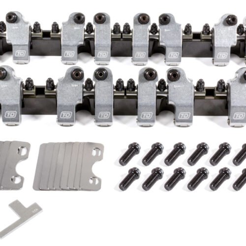 SBC Shaft Rocker Arm Kit w/Dart 13 degree Heads