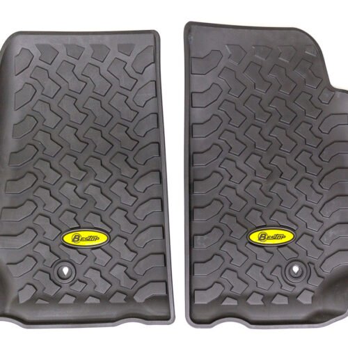 Black-Floor Liners Front 07-13 Wrangler JK All