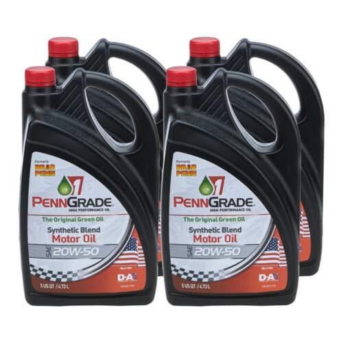 20w50 Racing Oil Case 4 x 5 Quart Bottles