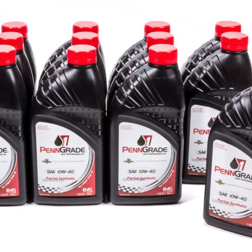 10w40 Racing Oil Cs/12Qt Partial Synthetic