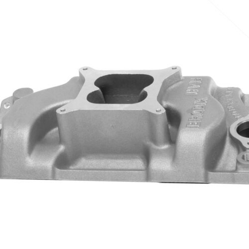 SBC High Velocity Intake Manifold – 4150 Dual Pln