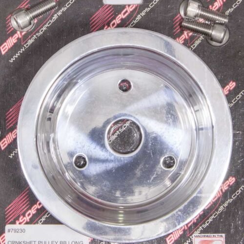 BBC 3 GRV Crank Pulley LWP Polished