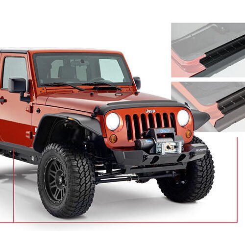 18-   Jeep Wrangler JL Trail Armor Rocker Panel