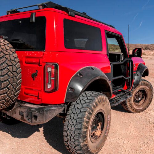 21-   Ford Bronco Pocket Style Fender Flares 4Pcs