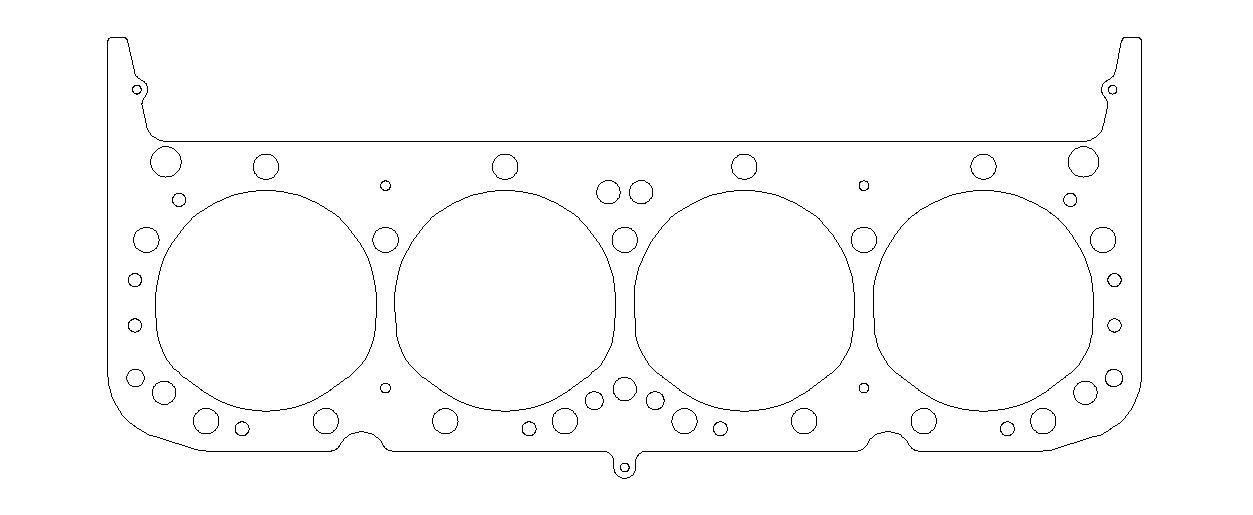 4.100 MLS Head Gasket .040 - SBC