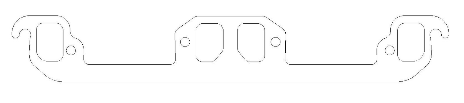 Exhaust Manifold Gasket Set Dodge 5.2l/5.9L Mag.