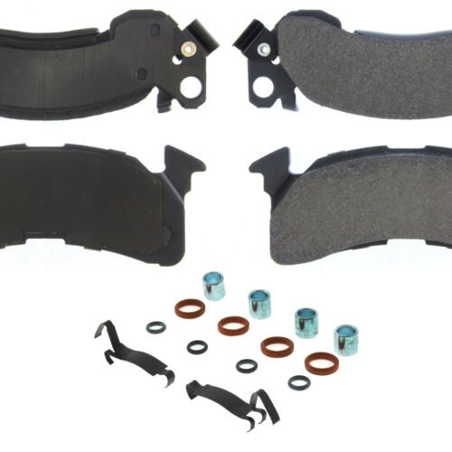 Posi-Quiet Semi-Metallic Brake Pads with Hardwar