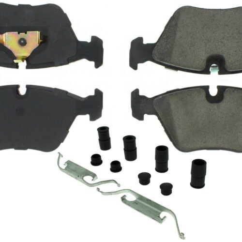 Posi-Quiet Semi-Metallic Brake Pads with Hardwar