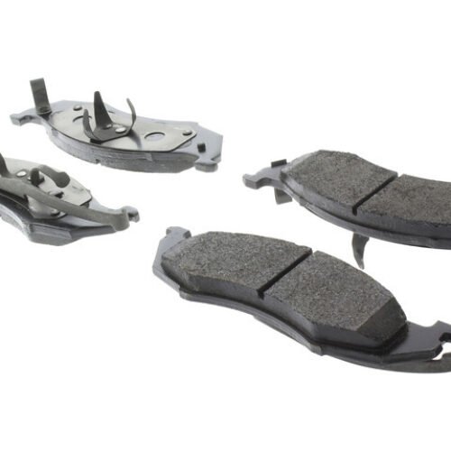 Posi-Quiet Semi-Metallic Brake Pads with Hardwar