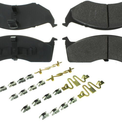 Posi-Quiet Semi-Metallic Brake Pads with Hardwar