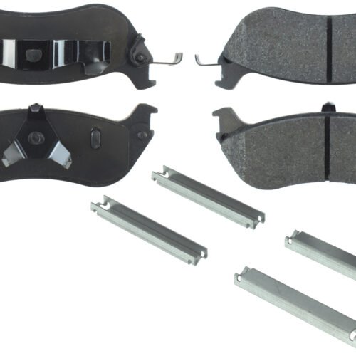 Posi-Quiet Semi-Metallic Brake Pads with Hardwar