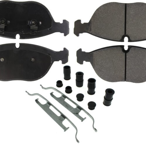 Posi-Quiet Semi-Metallic Brake Pads with Hardwar