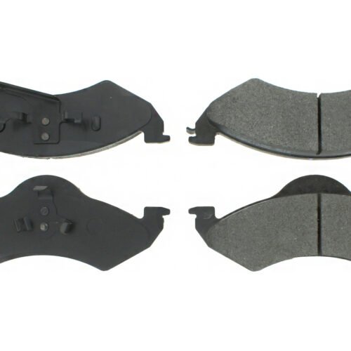 Posi-Quiet Semi-Metallic Brake Pads with Hardwar