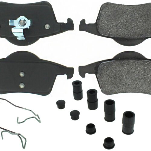 Posi-Quiet Semi-Metallic Brake Pads with Hardwar