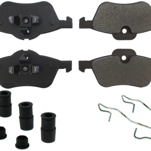 Posi-Quiet Semi-Metallic Brake Pads with Hardwar