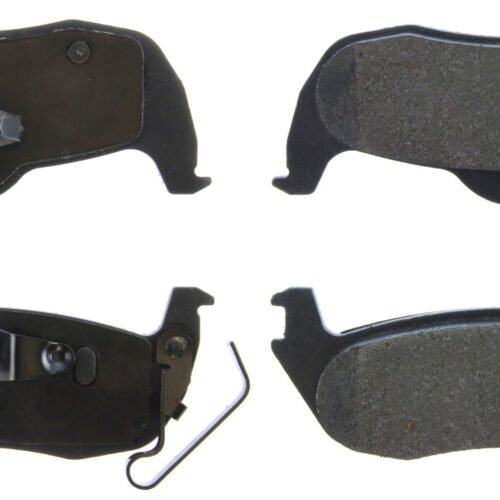 Posi-Quiet Semi-Metallic Brake Pads with Hardwar