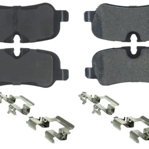 Posi-Quiet Semi-Metallic Brake Pads with Hardwar