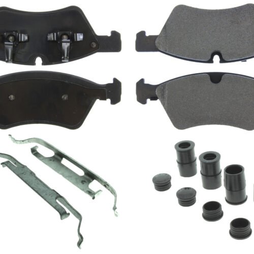 Posi-Quiet Semi-Metallic Brake Pads with Hardwar