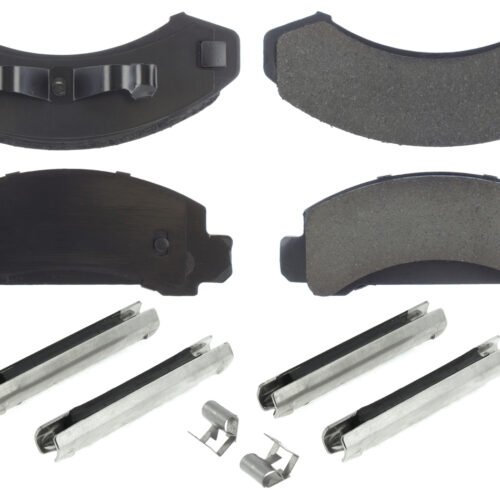 Posi-Quiet Ceramic Brake Pads with Shims and Har