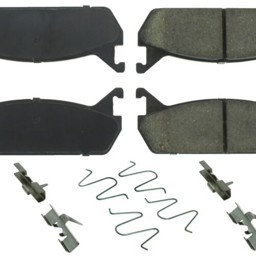 Posi-Quiet Ceramic Brake Pads with Shims and Har