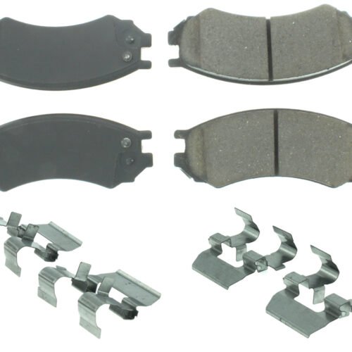 Posi-Quiet Ceramic Brake Pads with Shims and Har