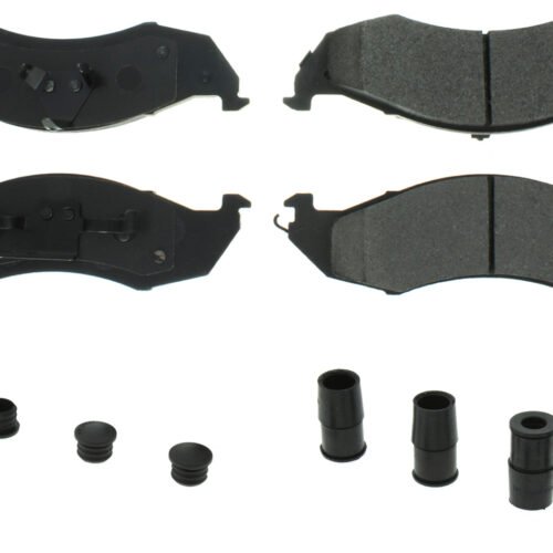 Posi-Quiet Ceramic Brake Pads with Shims and Har