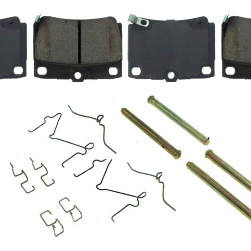 Posi-Quiet Ceramic Brake Pads with Shims and Har