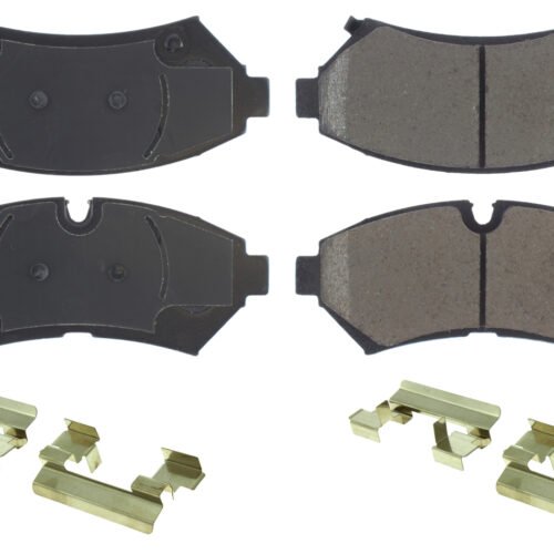 Posi-Quiet Ceramic Brake Pads with Shims and Har