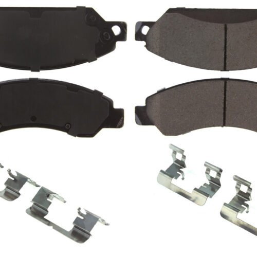 Posi-Quiet Ceramic Brake Pads with Shims and Har