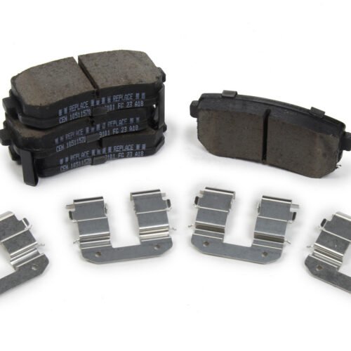 Posi-Quiet Ceramic Brake Pads with Shims and Har