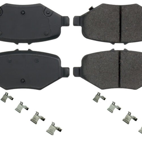 Posi-Quiet Ceramic Brake Pads with Shims and Har