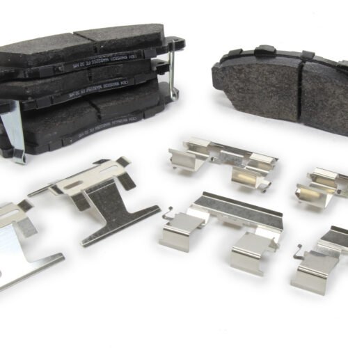 Posi-Quiet Extended Wear Brake Pads with Hardwar